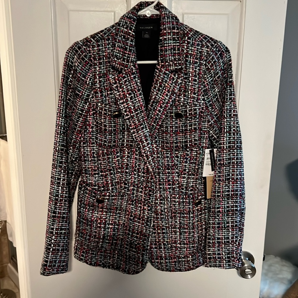 Halogen Tweed Blazer